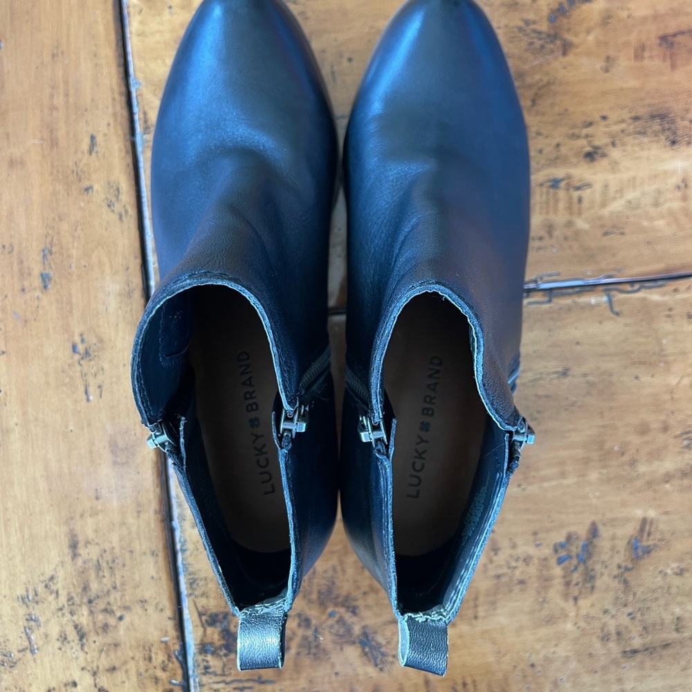 Lucky Brand Midnight Ankle Booties